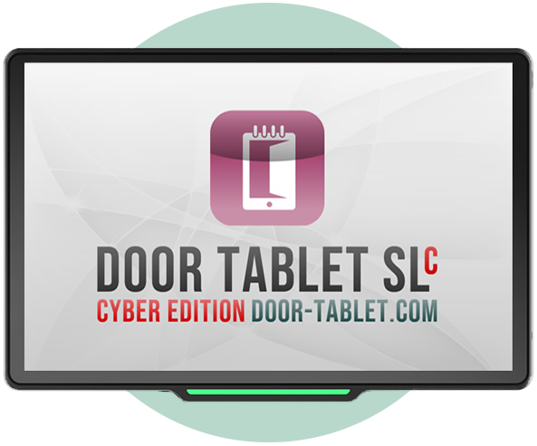 Door Tablet SL Cyber Edition display