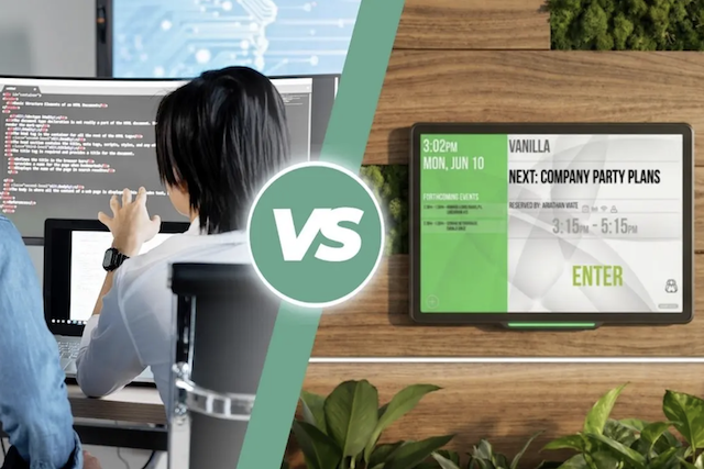 Meeting Room Booking Solution: Build vs. Buy Guide with Door Tablet