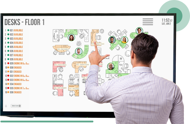 Hot Desk floor plan