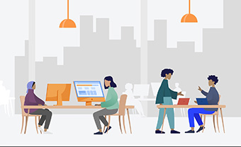 Hot Desk Floorplan