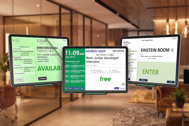 Door tablet Conference Room Display Templates