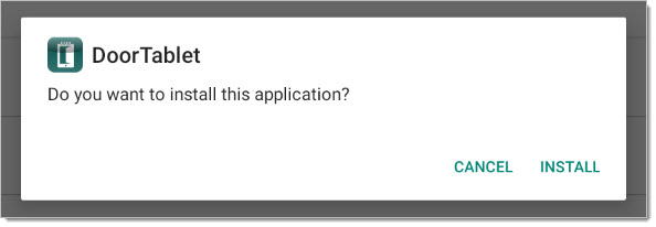Now touch on the APK and you will be prompted to install it.