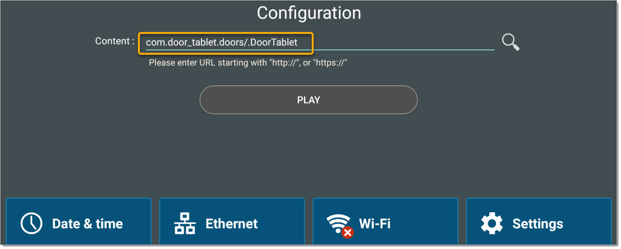 The contents field is now populated and you should see this string: