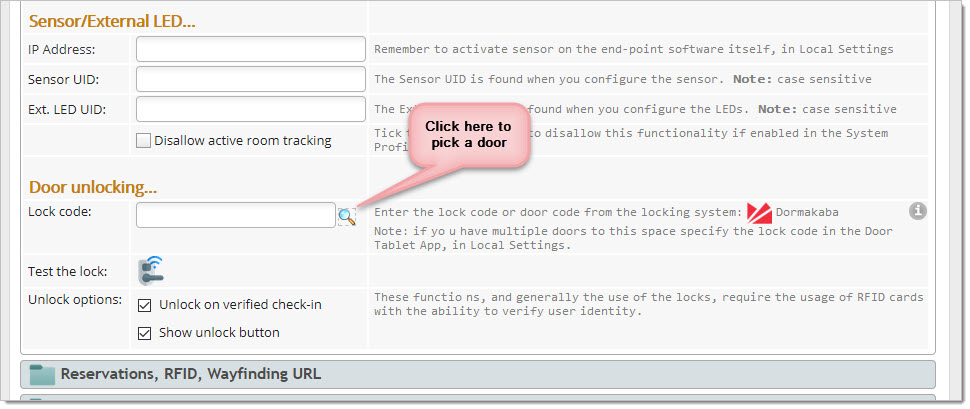 You can now pick a Door Lock key from the popup: