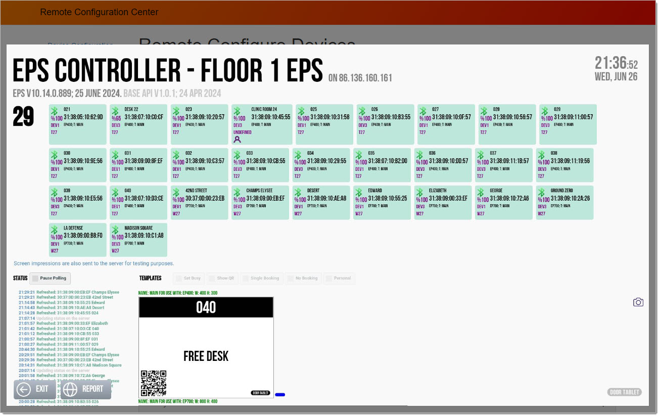 Note: You may download the RCC software from our downloads area in door-tablet.com.