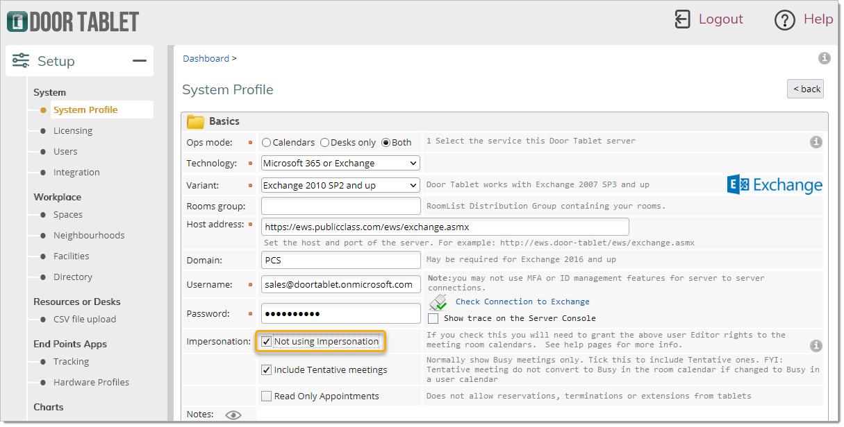 In the system profile check the following box:
