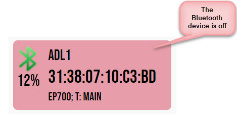 When a devices has gone wrong or was not found...