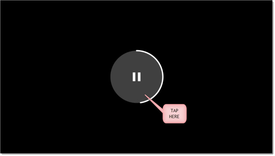 When the device starts you can interrupt the loading cycle:
