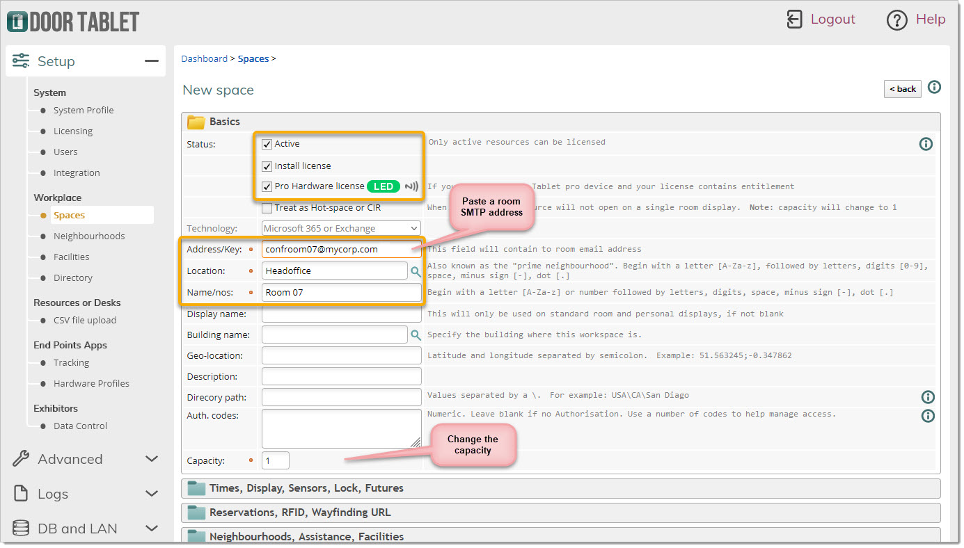If you have not added the Places API Permission, you can create a room manually...