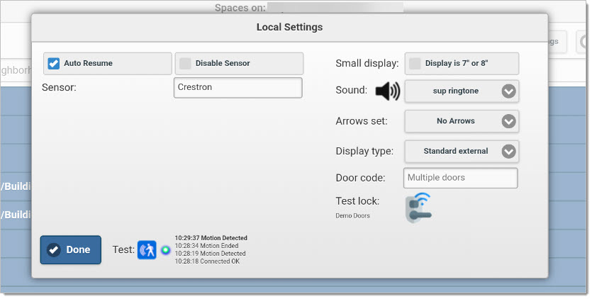 The process is near identical to the one above but instead of specifying an IP address, just type "crestron" in the field. Please note that Crestron sensors