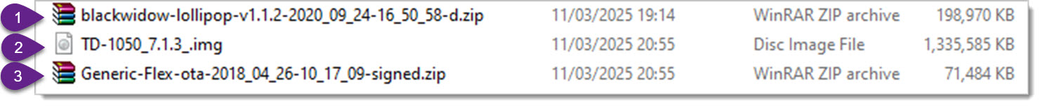 3. Take the image file and save it to the USB. As shown below:
