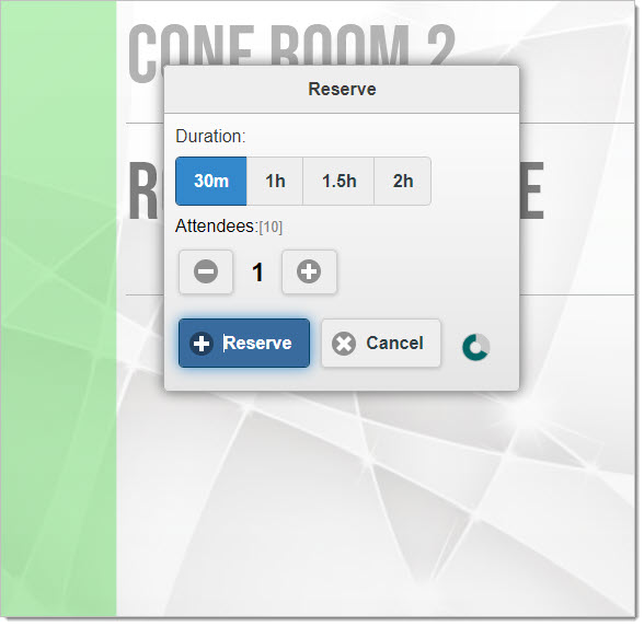 In Prism the booking is made by t he System Admin