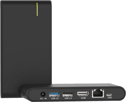 The Door Tablet ABX2 is small in dimensions and can be placed anywhere. It is light and easy to deploy, smaller than an iPhone and requires little power. To