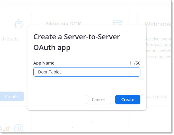 Name the application