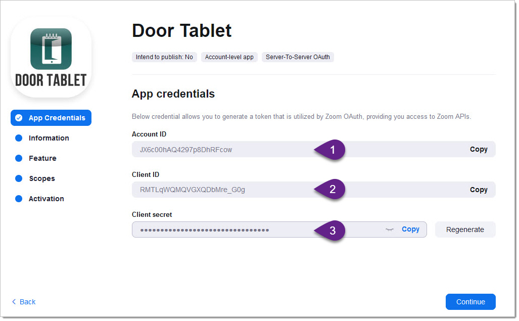 Name the application