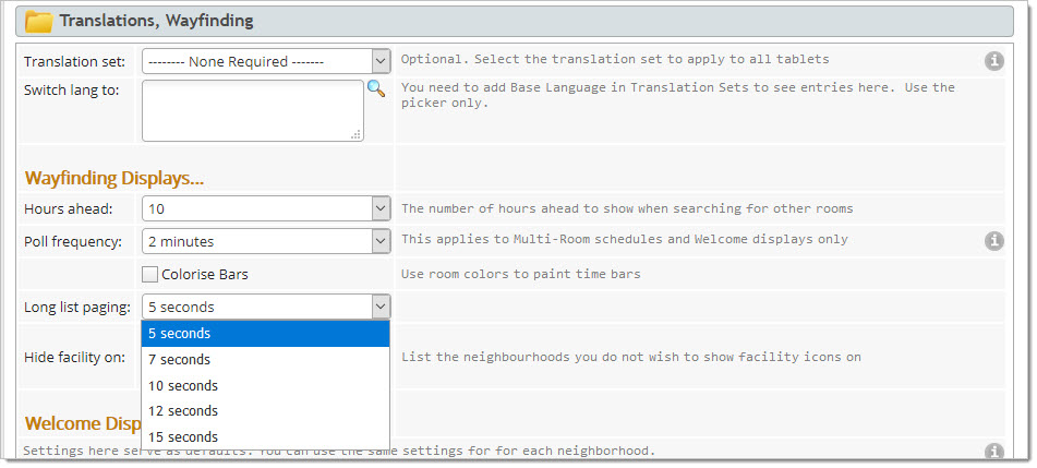 This setting can be found in the System Profile .