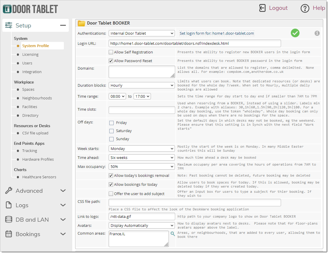Please note that you can shorten this URL for this domain to something like this: /desks using sites records