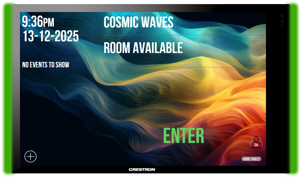 The adaptations may be performed on all Door Tablet displays including single meeting spaces and Wayfinding displays.