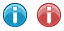 The standard Information Icons: