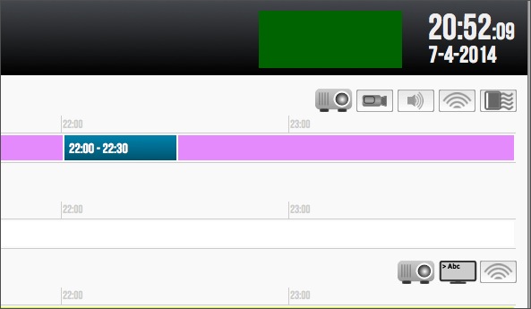 The above CSS results in the green box showing below: