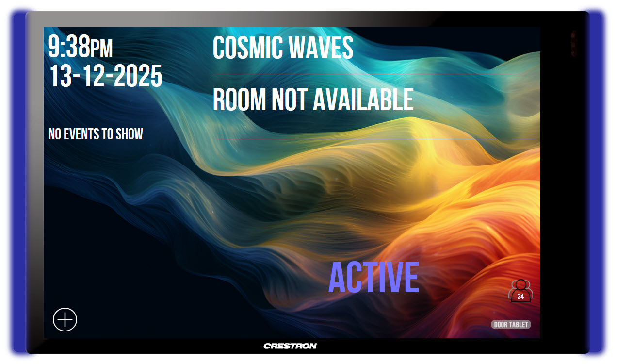 The adaptations may be performed on all Door Tablet displays including single meeting spaces and Wayfinding displays.